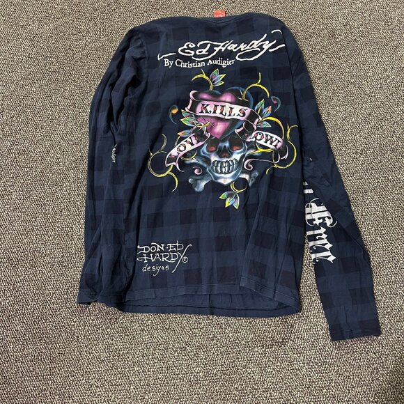 Ed Hardy by Christian Audigier Long Sleeved Shirt - Picture 4 of 4